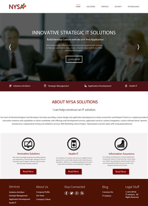 Wordpress Design by websumster for Moonlight Group LLC | Design: #4013681