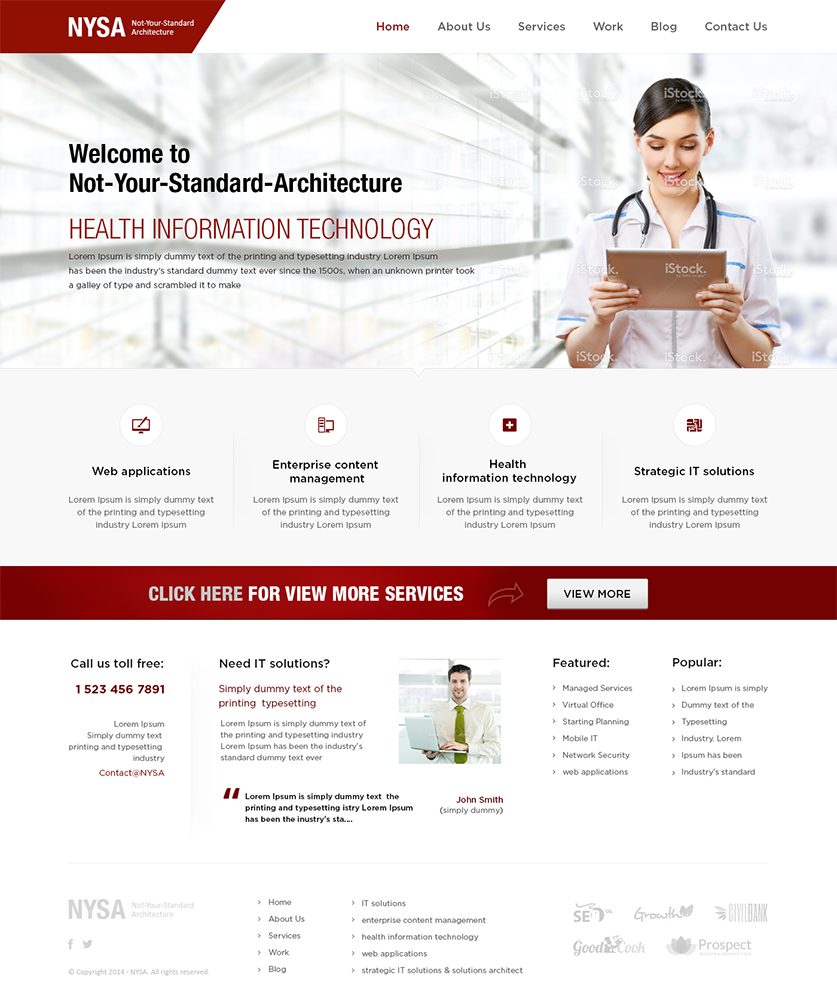Wordpress Design by Mayank Patel for Moonlight Group LLC | Design #4033022