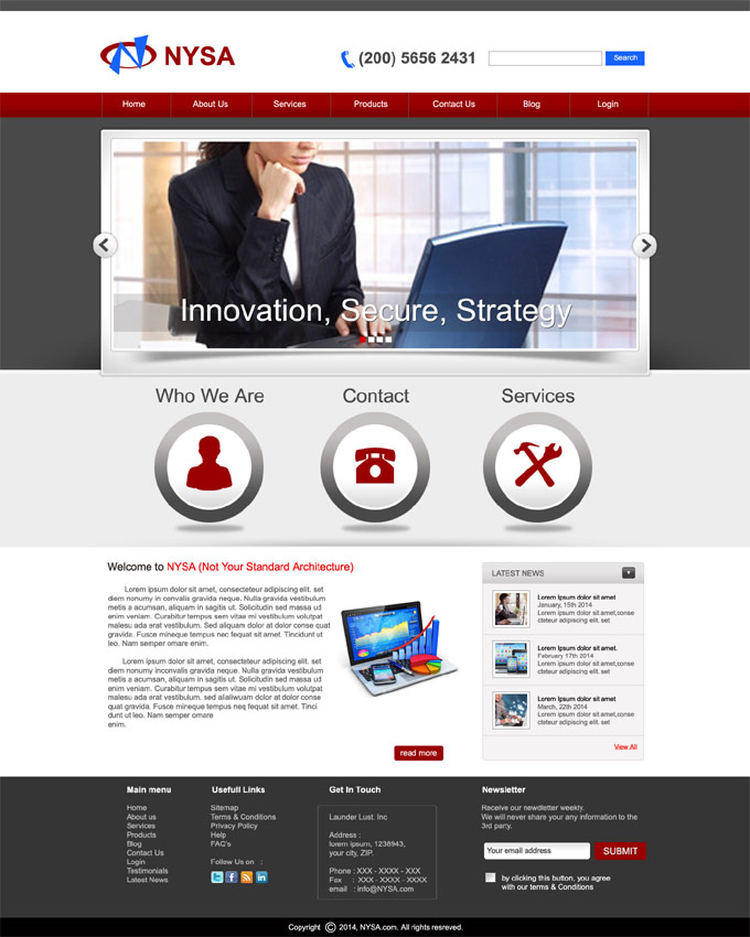 Wordpress Design by DesignXyz for Moonlight Group LLC | Design #4026861
