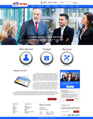 Diseño Wordpress por DesignXyz para Moonlight Group LLC | Diseño: #4038885