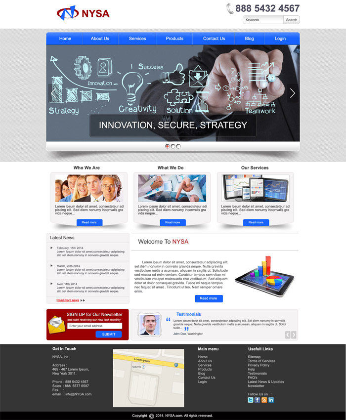 Diseño Wordpress por DesignXyz para Moonlight Group LLC | Diseño #4038918