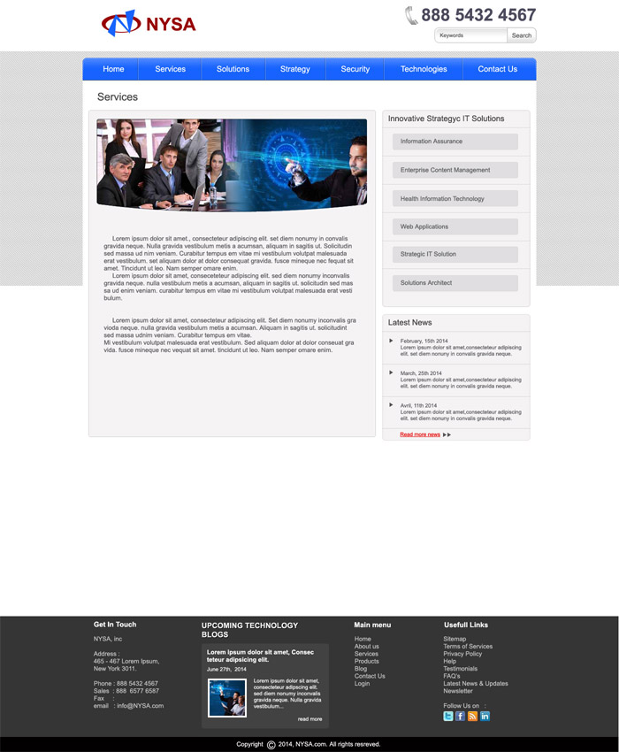 Wordpress Design by DesignXyz for Moonlight Group LLC | Design #4060641