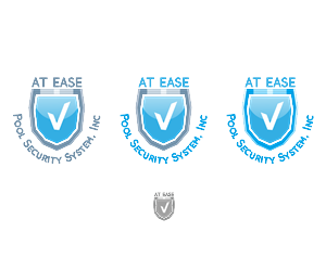 Logo Design by zip for atease pool security systems inc | Design: #4012864