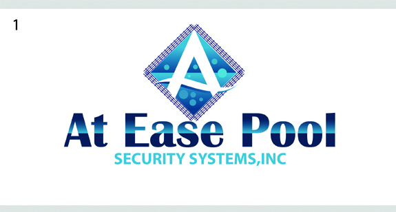 Diseño de Logo por designking para atease pool security systems inc | Diseño #4145283