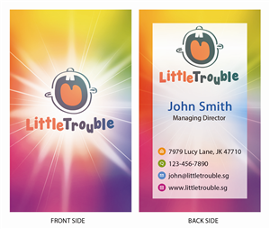 Diseño de Tarjeta de Presentación por M79 para Little Trouble | Diseño: #4001980