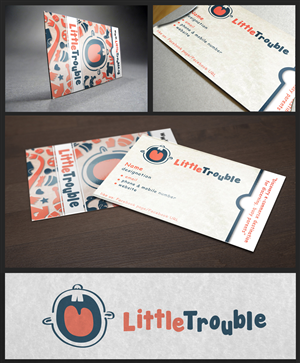Diseño de Tarjeta de Presentación por Ahero Production para Little Trouble | Diseño #4039525