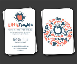 Diseño de Tarjeta de Presentación por Dipanshu Nagar para Little Trouble | Diseño #4040627