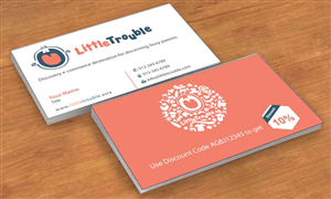 Diseño de Tarjeta de Presentación por Sbss para Little Trouble | Diseño: #3985675