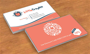 Diseño de Tarjeta de Presentación por Sbss para Little Trouble | Diseño: #3985704