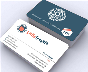 Diseño de Tarjeta de Presentación por Sbss para Little Trouble | Diseño: #3985717