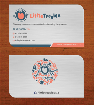 Diseño de Tarjeta de Presentación por Sbss para Little Trouble | Diseño: #3985745
