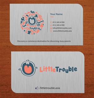 Diseño de Tarjeta de Presentación por Sbss para Little Trouble | Diseño: #3985751