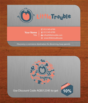Diseño de Tarjeta de Presentación por Sbss para Little Trouble | Diseño: #3985752