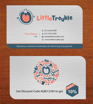 Diseño de Tarjeta de Presentación por Sbss para Little Trouble | Diseño: #3985754