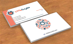 Diseño de Tarjeta de Presentación por Sbss para Little Trouble | Diseño: #3987923