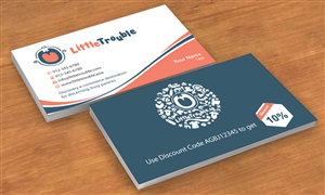 Diseño de Tarjeta de Presentación por Sbss para Little Trouble | Diseño: #3987927