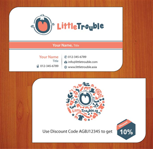 Diseño de Tarjeta de Presentación por Sbss para Little Trouble | Diseño: #3987953