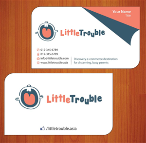 Business Card Design by Sbss for Little Trouble | Design: #3987956