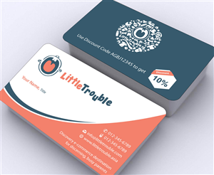 Business Card Design by Sbss for Little Trouble | Design: #3987971