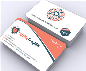 Business Card Design by Sbss for Little Trouble | Design: #3987973