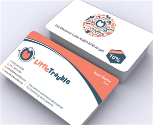 Business Card Design by Sbss for Little Trouble | Design: #3987981