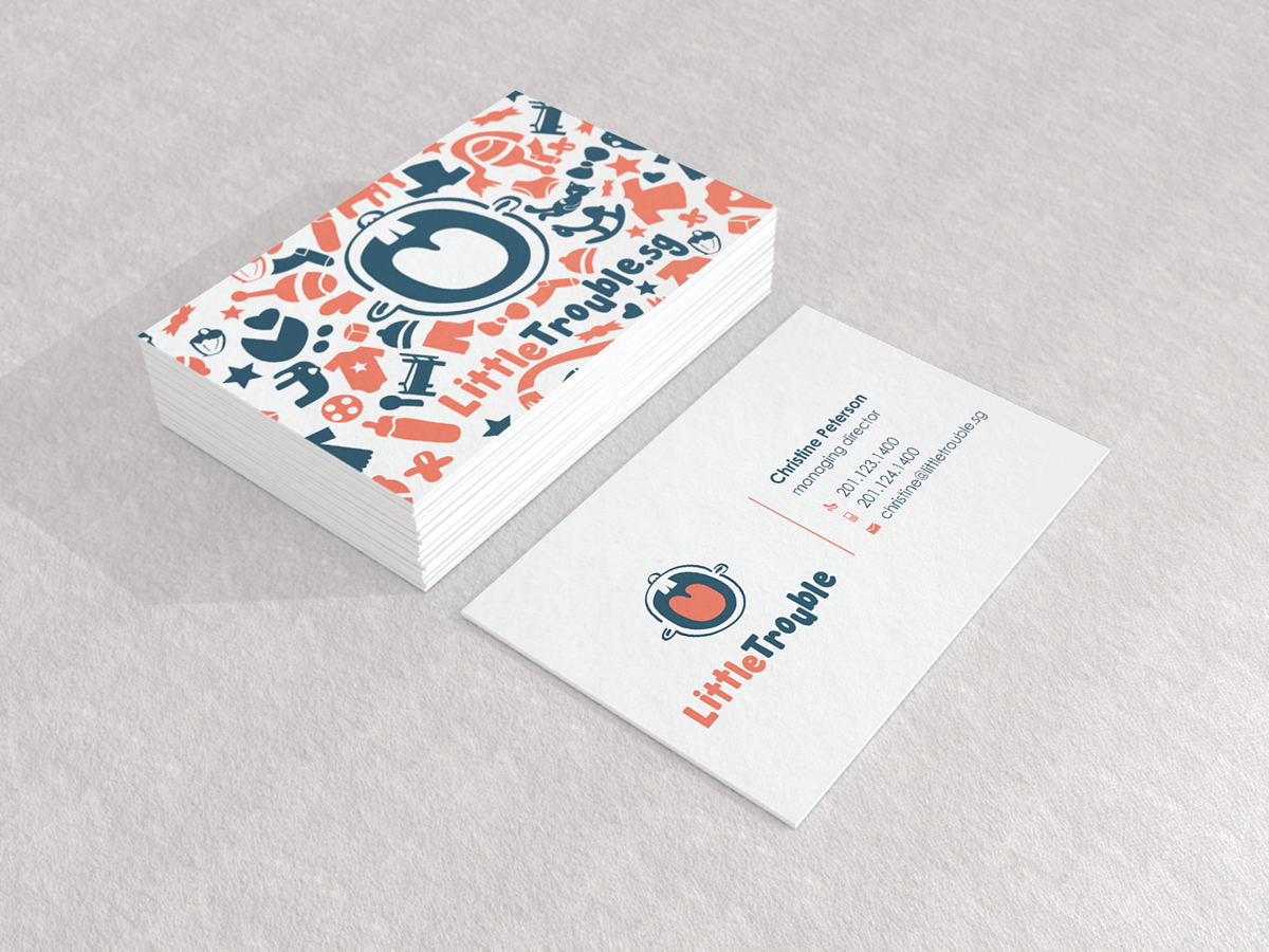 Diseño de Tarjeta de Presentación por HYPdesign para Little Trouble | Diseño #3997601