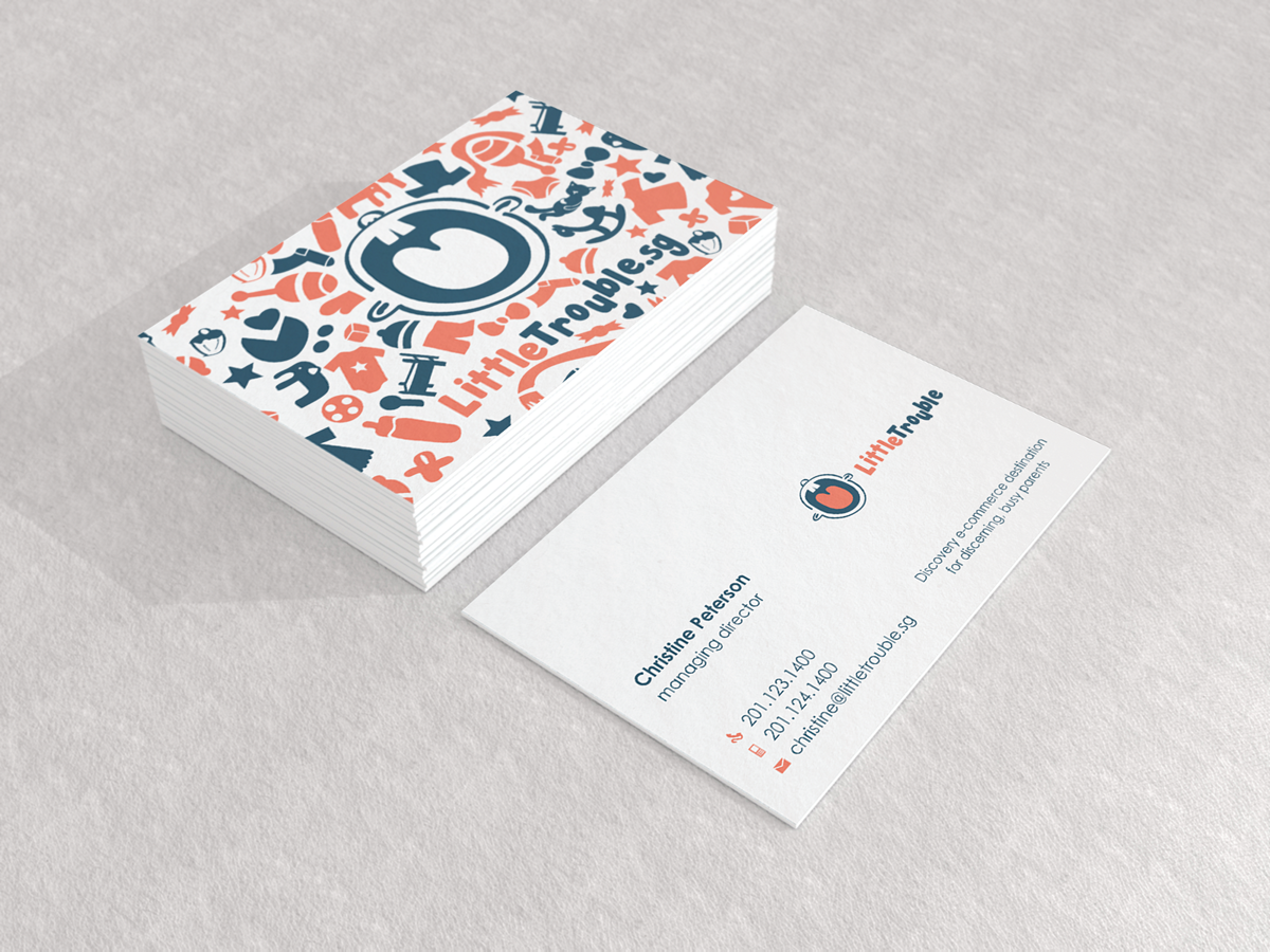 Diseño de Tarjeta de Presentación por HYPdesign para Little Trouble | Diseño #3997605