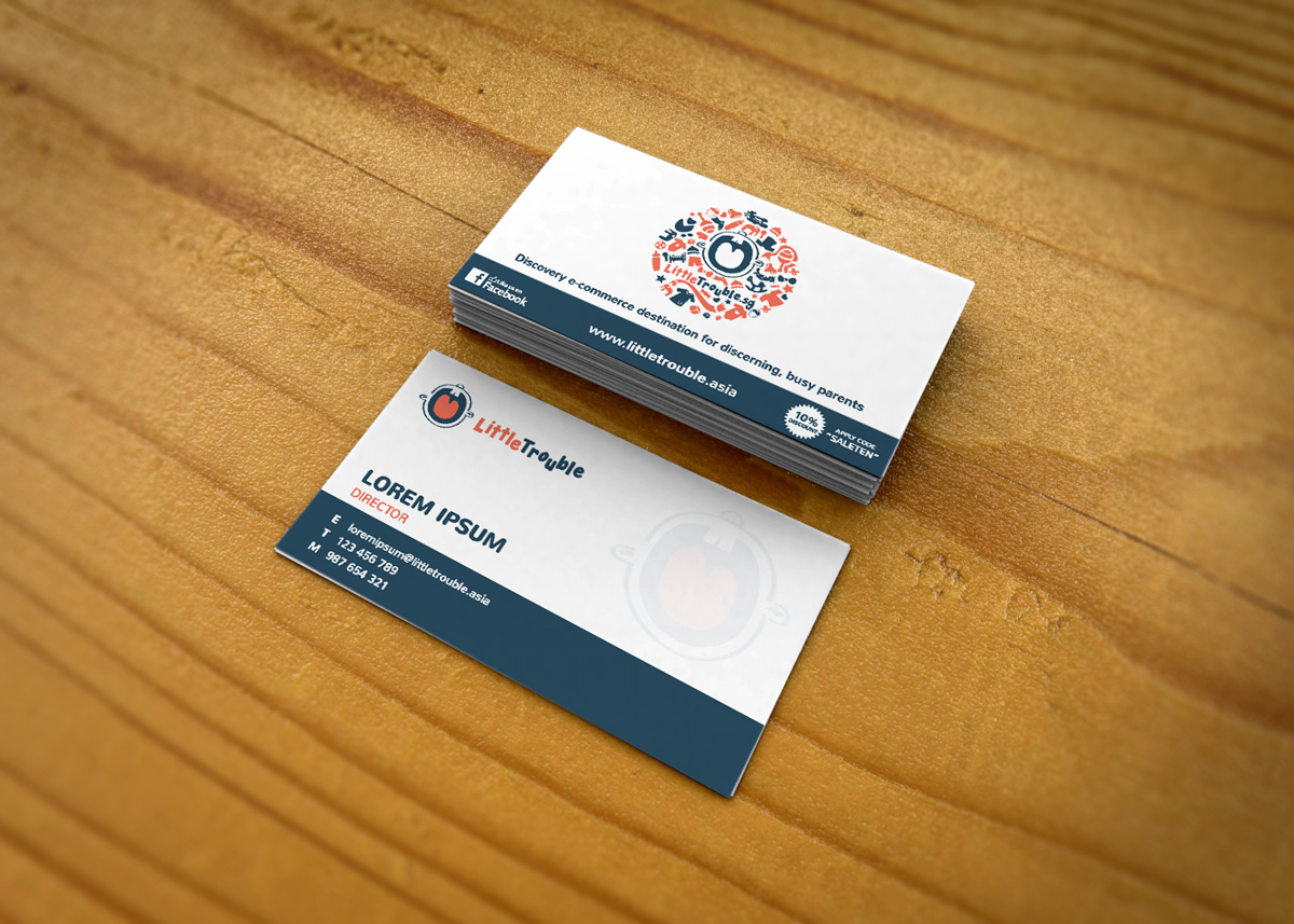 Diseño de Tarjeta de Presentación por Roy para Little Trouble | Diseño #3980096