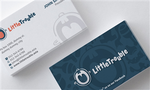 Diseño de Tarjeta de Presentación por yellowpixell para Little Trouble | Diseño: #3982523