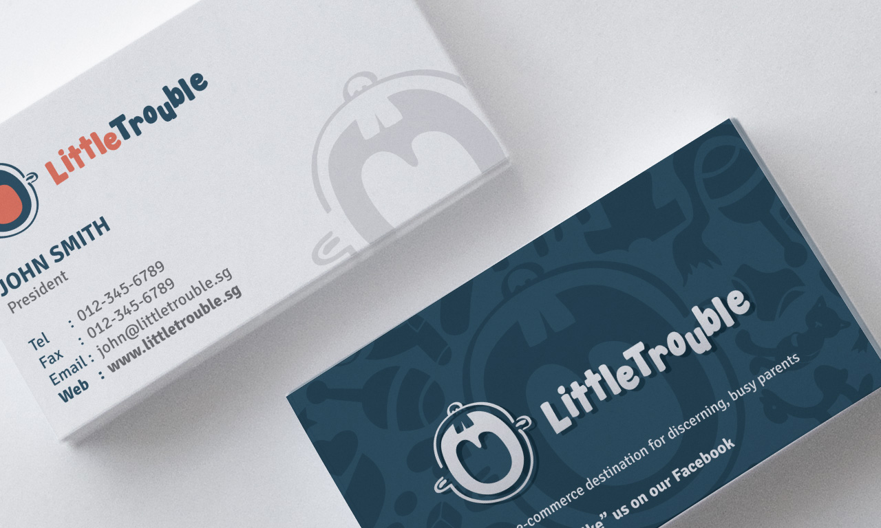 Diseño de Tarjeta de Presentación por yellowpixell para Little Trouble | Diseño #4041434