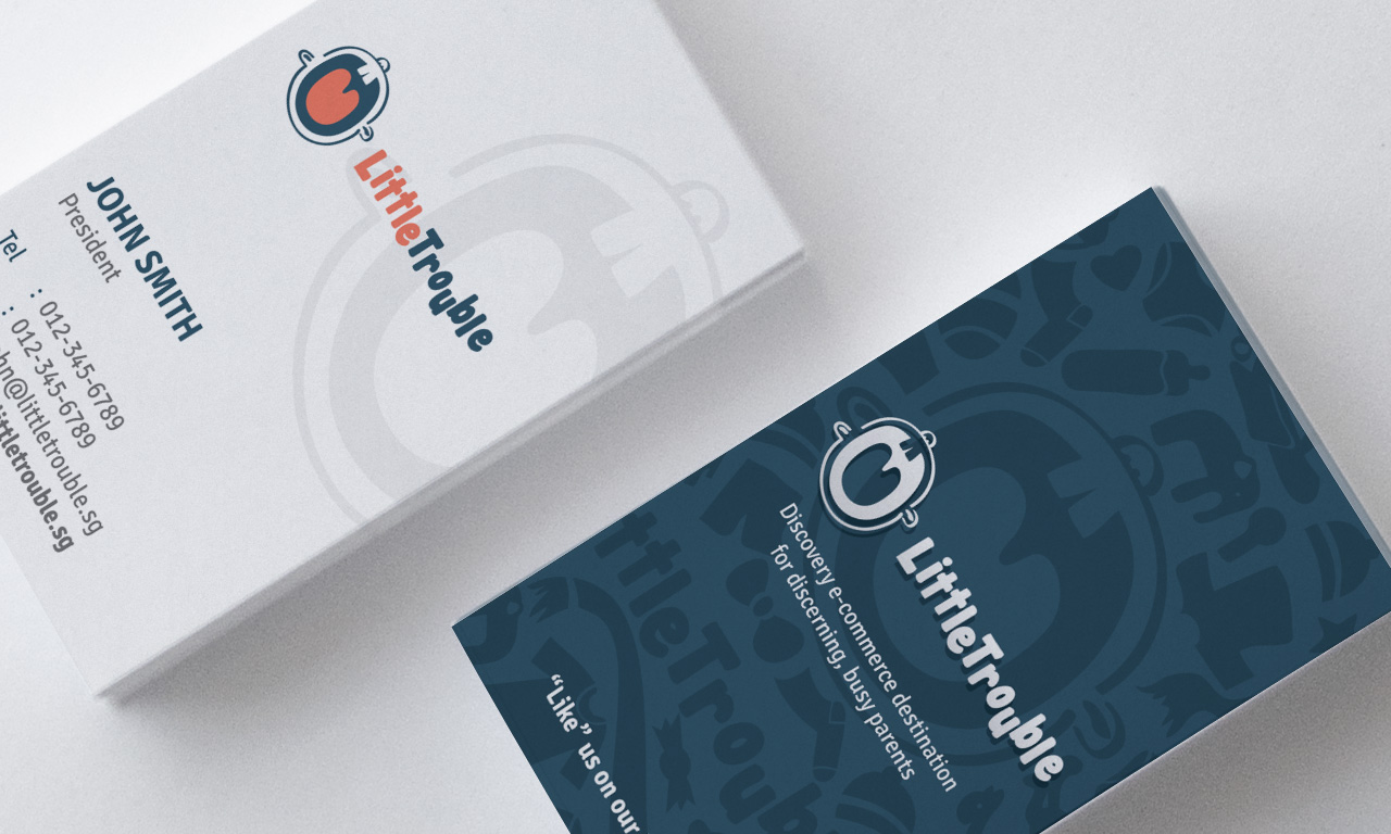 Diseño de Tarjeta de Presentación por yellowpixell para Little Trouble | Diseño #4041435