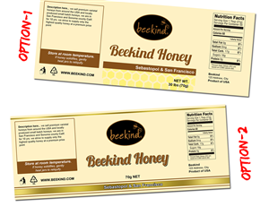 Diseño de Etiqueta por MDesigns ™ para Beekind | Diseño #5250612