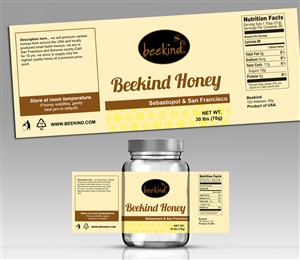 Diseño de Etiqueta por MDesigns ™ para Beekind | Diseño: #5250629