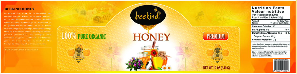Label Design by shajufreelanceart for Beekind | Design #4094748