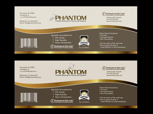 Diseño de Logo por Grace A para Professional Hair Labs | Diseño #1082609