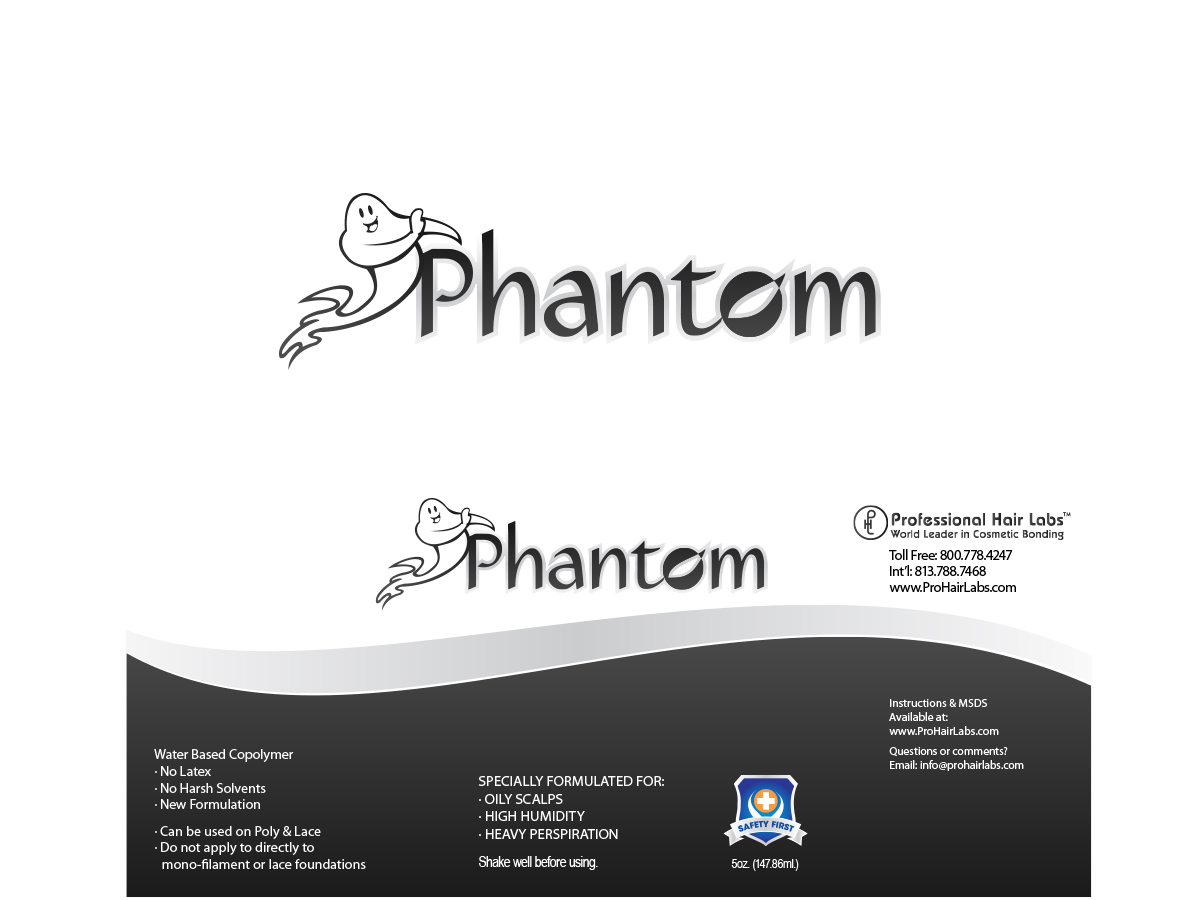 Diseño de Logo por ArtSamurai para Professional Hair Labs | Diseño #1083322