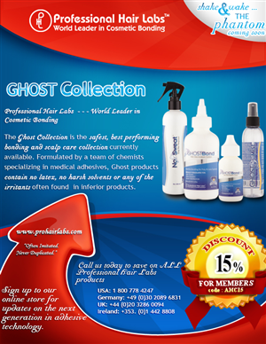 Design Publicitaire par CelestialBeing pour Professional Hair Labs | Design : #1087238