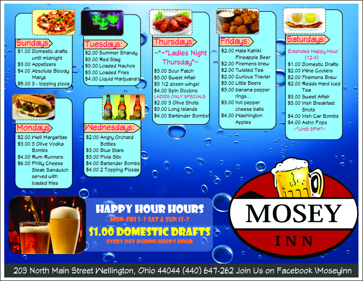 Flyer Design by premnice for Mosey Inn | Design #4093112