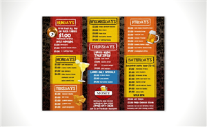 Mosey Inn Weekly Special Flyer | Flyer-Design von RINIDEH