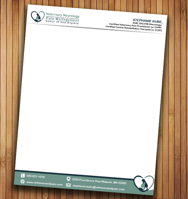 Letterhead Design by Vivek Chauhan for this project | Design #4040353