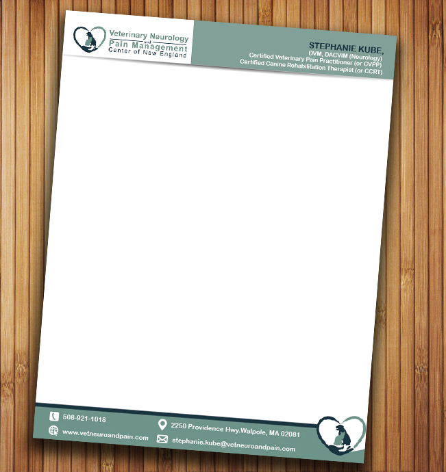 Letterhead Design by Vivek Chauhan for this project | Design #4040368