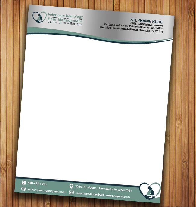 Letterhead Design by Vivek Chauhan for this project | Design #4133636