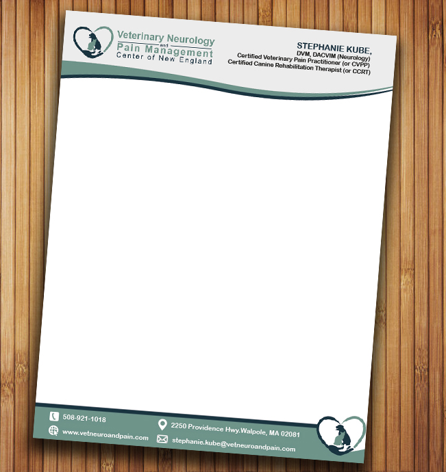 Letterhead Design by Vivek Chauhan for this project | Design #4133865