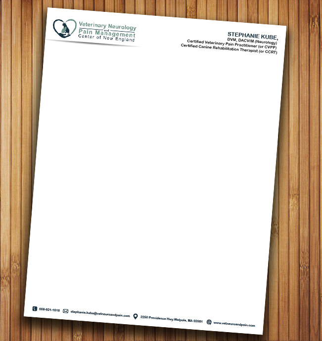 Letterhead Design by Vivek Chauhan for this project | Design #4133879