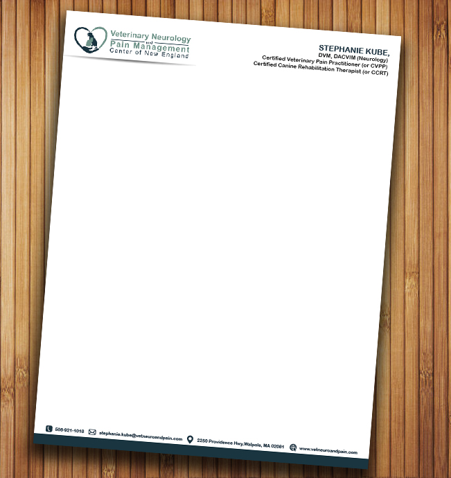 Letterhead Design by Vivek Chauhan for this project | Design #4133880