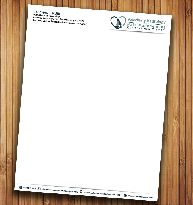 Letterhead Design by Vivek Chauhan for this project | Design #4133890
