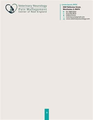 Letterhead Design by Venus L. Penaflor for this project | Design #3980949