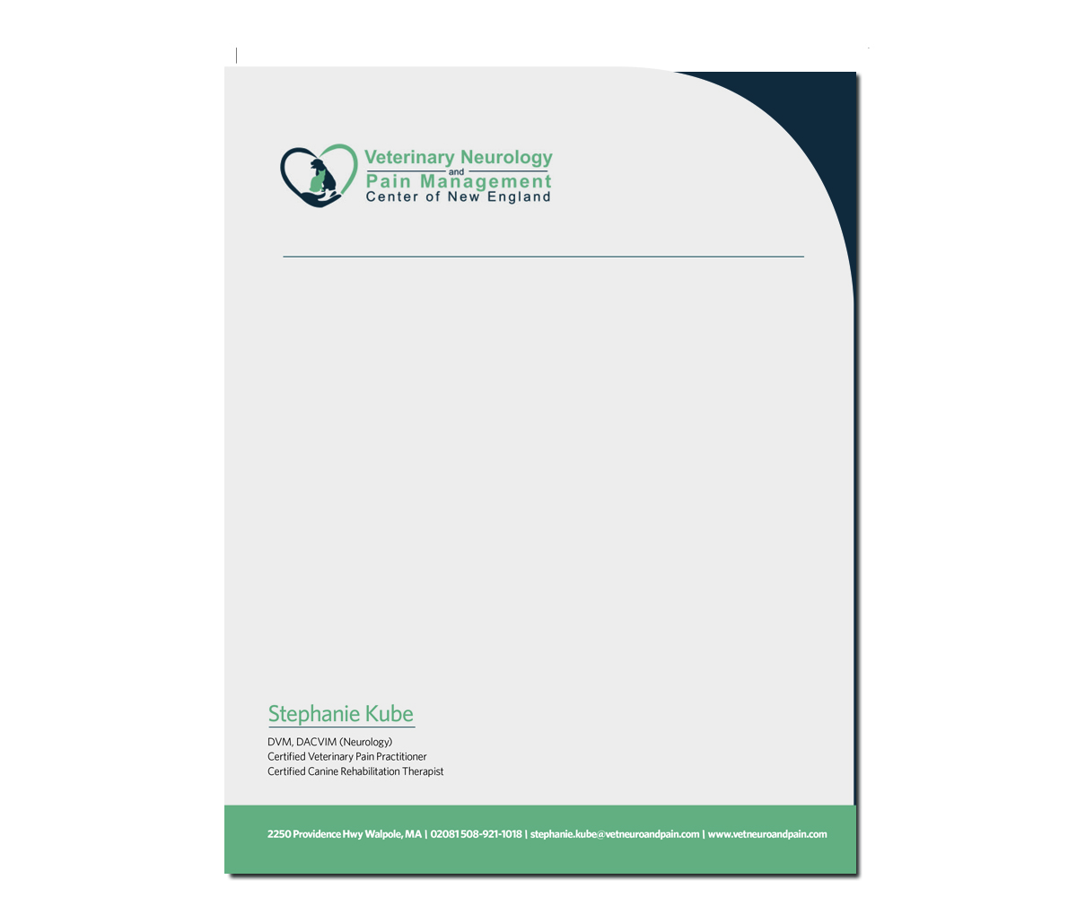 Letterhead Design by leah pinsky for this project | Design #4028091