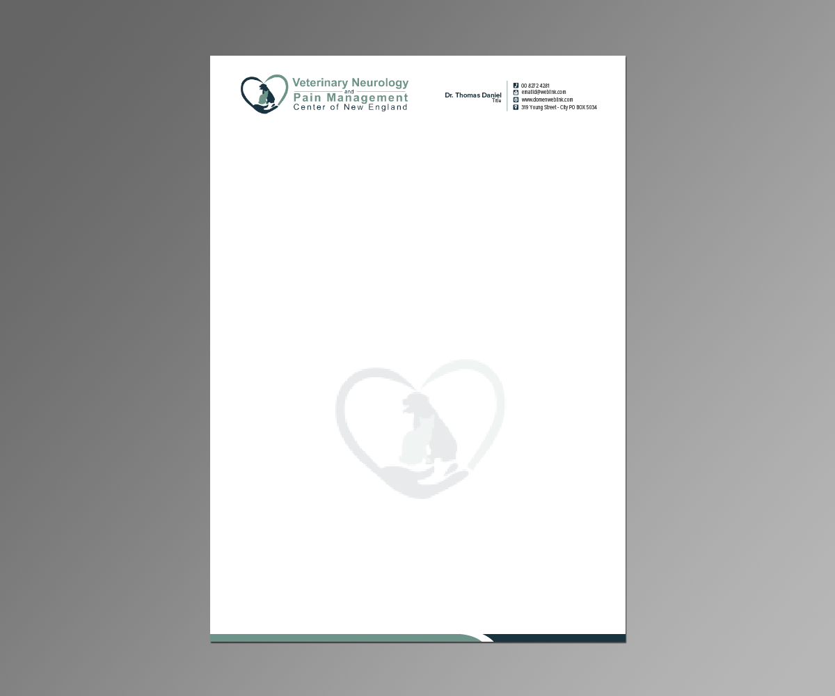 Letterhead Design by kousik for this project | Design #3980196