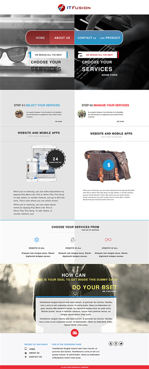 Diseño Web por adamhfarid para este proyecto | Diseño #3986679